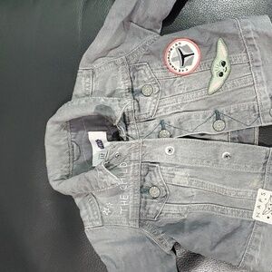 Baby Gap Star Wars Grey Jean Jacket 0-6 months Used..